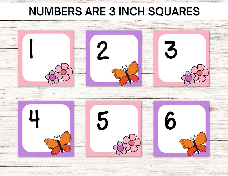 May Calendar Numbers in AB Pattern - Etsy