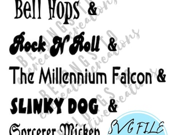 Hollywood Studios SVG INSTANT DOWNLOAD file