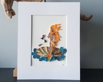 The Birth of Venus - Quilled Art