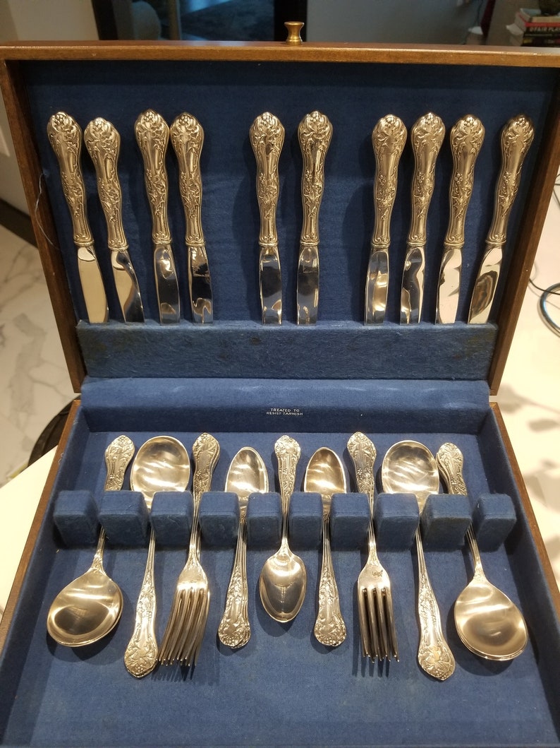 Alpaca Plateado Pesa Mexico Silverware Set - Etsy