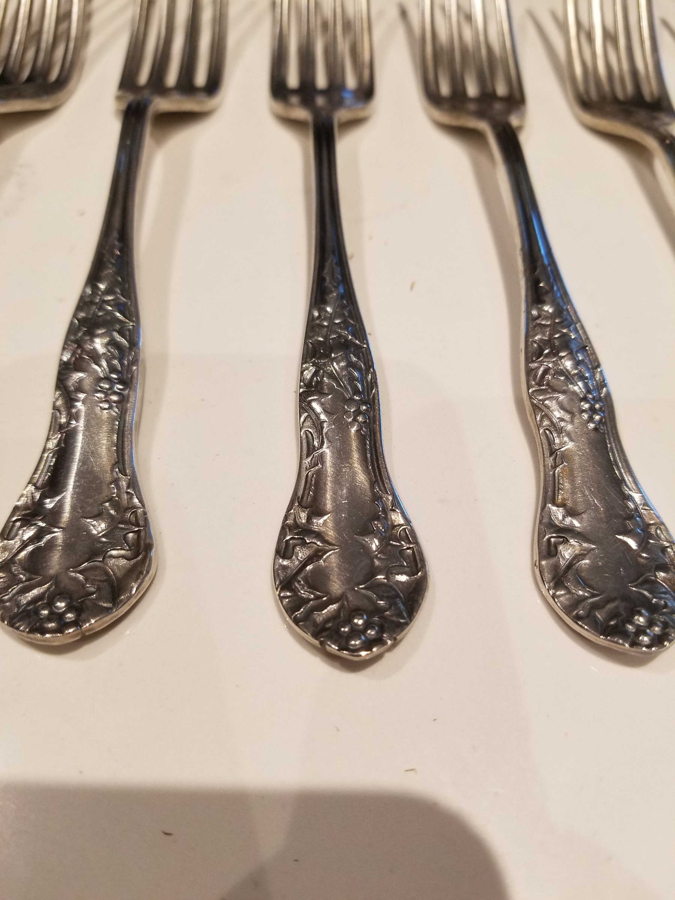Alpaca Plateado Pesa Mexico Silverware Set - Etsy