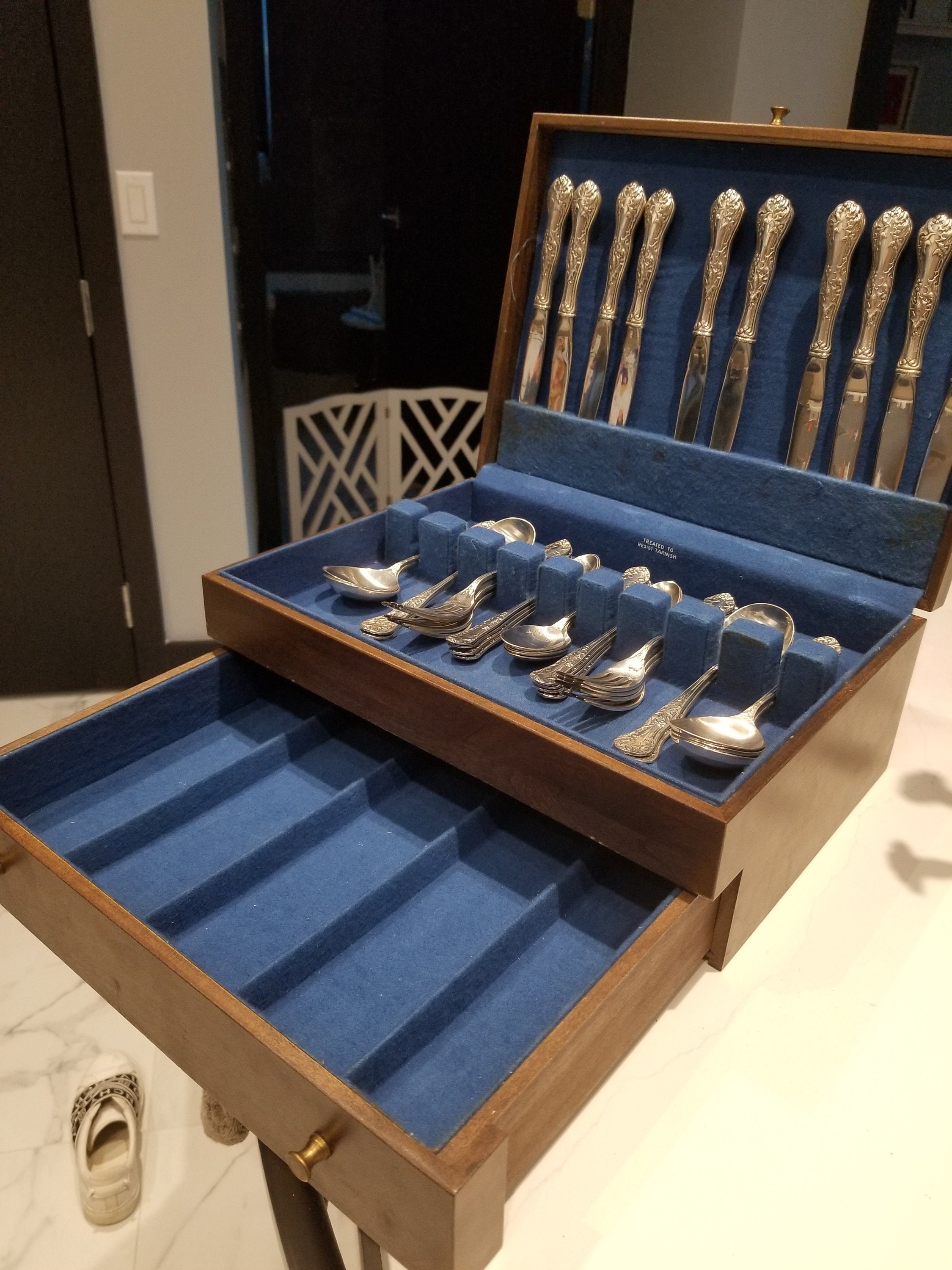 Alpaca Plateado Pesa Mexico Silverware Set - Etsy