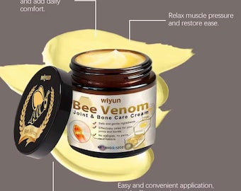 Bee Venom Joint & Bone Therapy Cream - Natural Relief (60g)