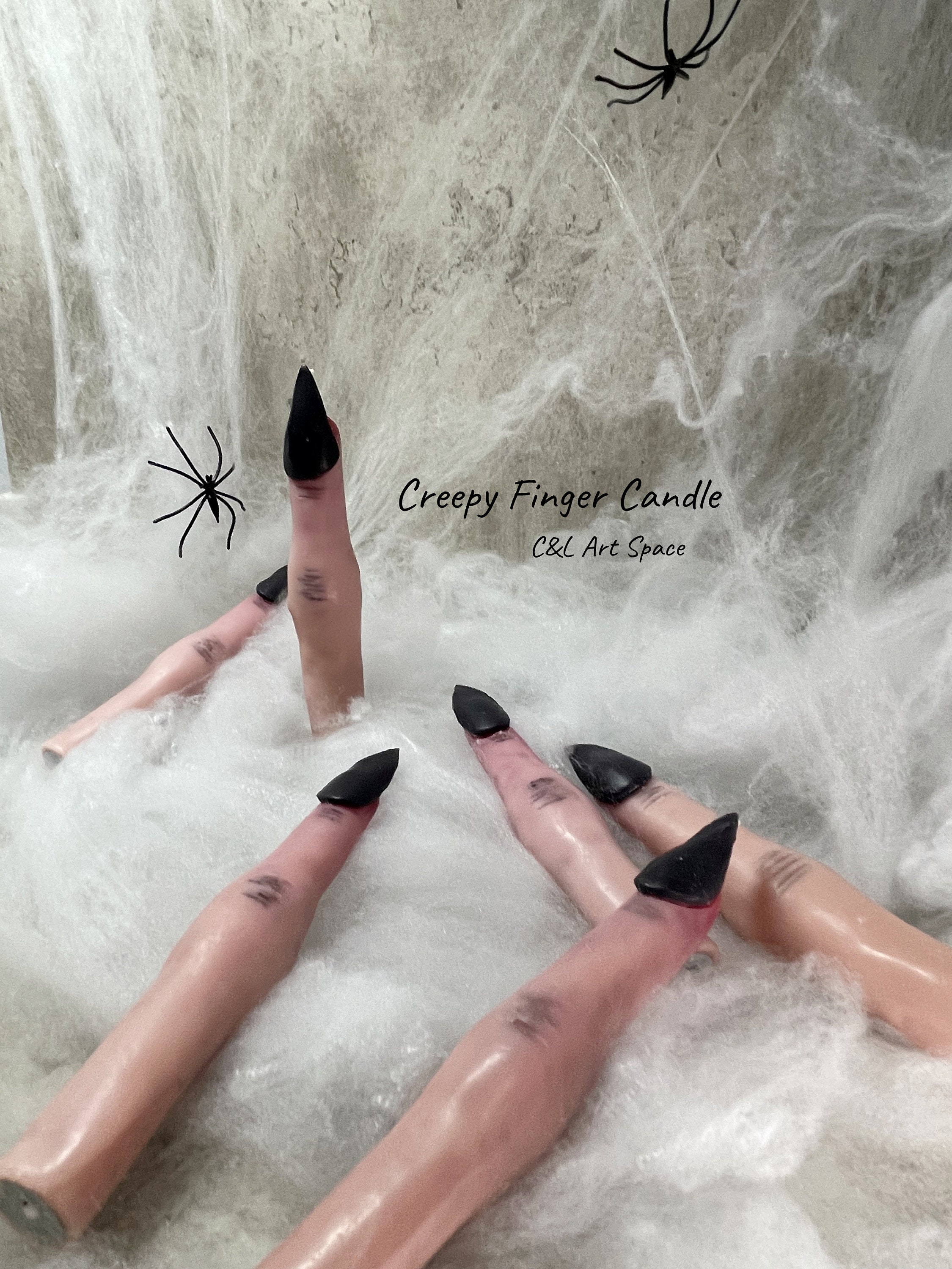 Finger Candle Bleeding Candle Halloween Candle Witch Finger - Etsy
