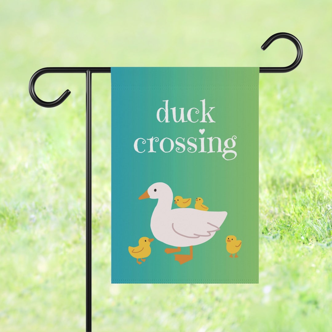Duck Crossing / Garden Banner 12