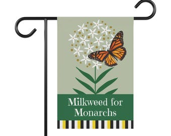 Kroontjeskruid voor vorsten (Ice Ballet) tuinbanner 12 x 18 inch cadeau voor tuinman, tuinbord, bestuiver planten, leefgebied monarchvlinder