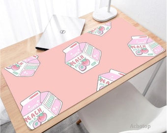 XL Pink Yogurt Desk Mat