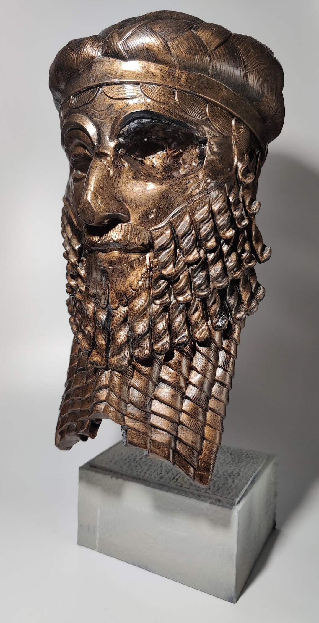Sargon of Akkad / Mask of Sargon Bust Etsy