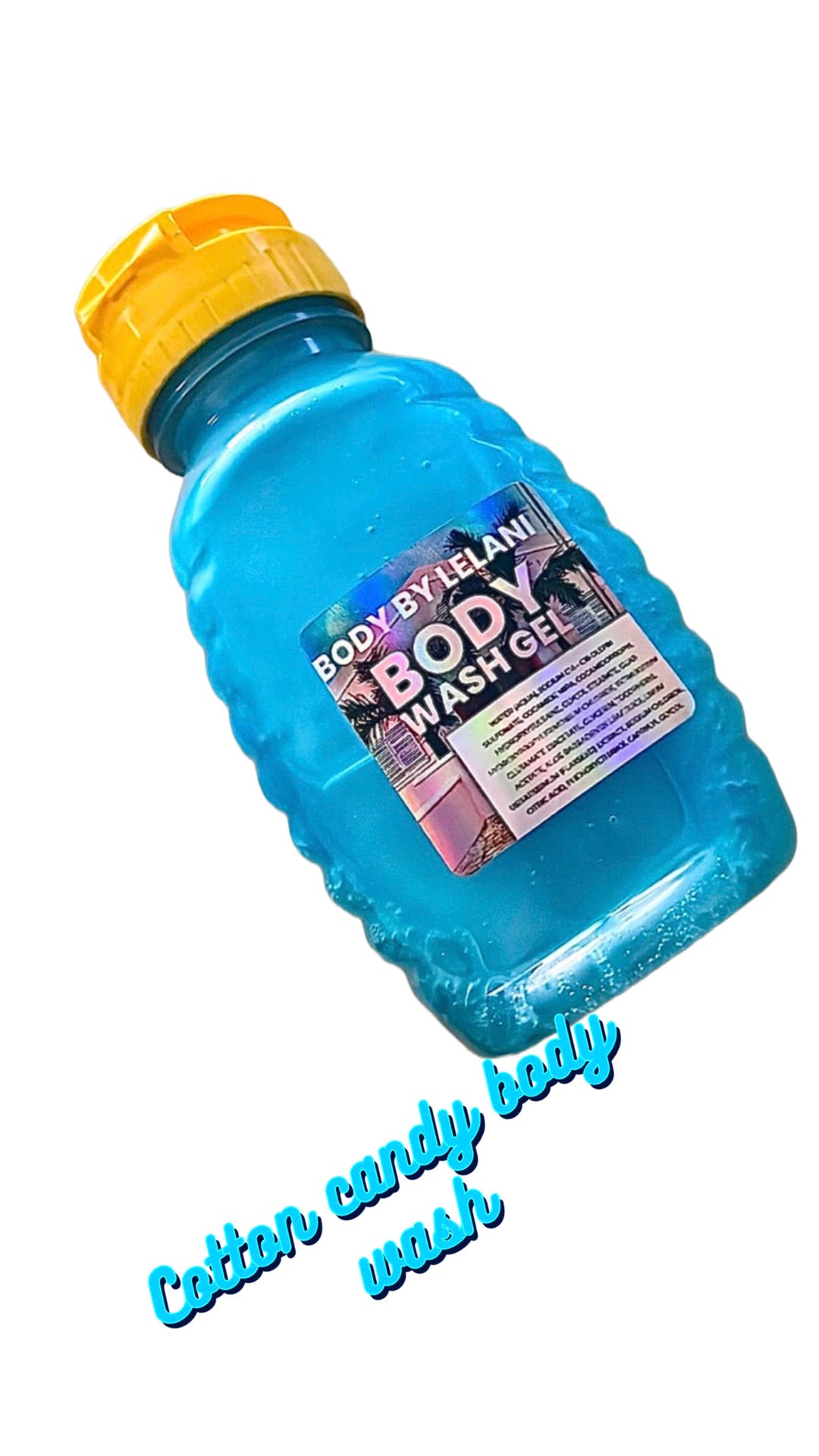 Blue Cotton Candy Body Wash Etsy