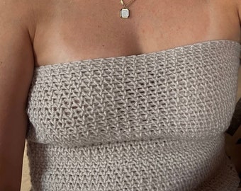 Multi Tie Tank/Tube Top - Crochet Pattern PDF