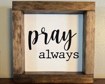 Small Square Sign