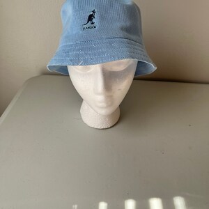 Blue Kangol Tropic Bin Hat Size Medium 