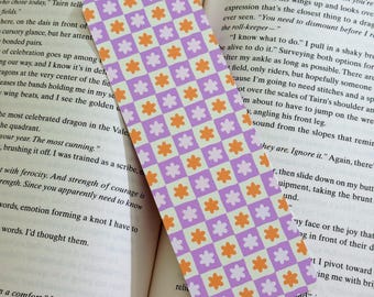 Retro Flower Bookmark