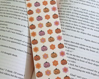 Pumpkin Pattern Bookmark