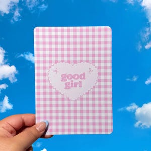 Good Girl-insats, Kindle-dekor, Kindle-insats, färgglada insatser, Paperwhite, kartonginsats, Kindle-tillbehör