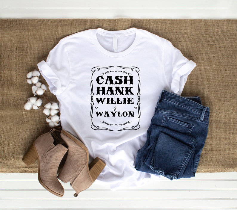 Cash, Hank, Willie, and Waylon Svg, Country Music Svg, Southern Svg ...