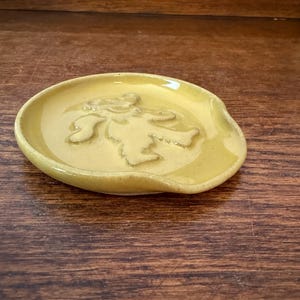 ダンシングベア スプーンレスト、黄色