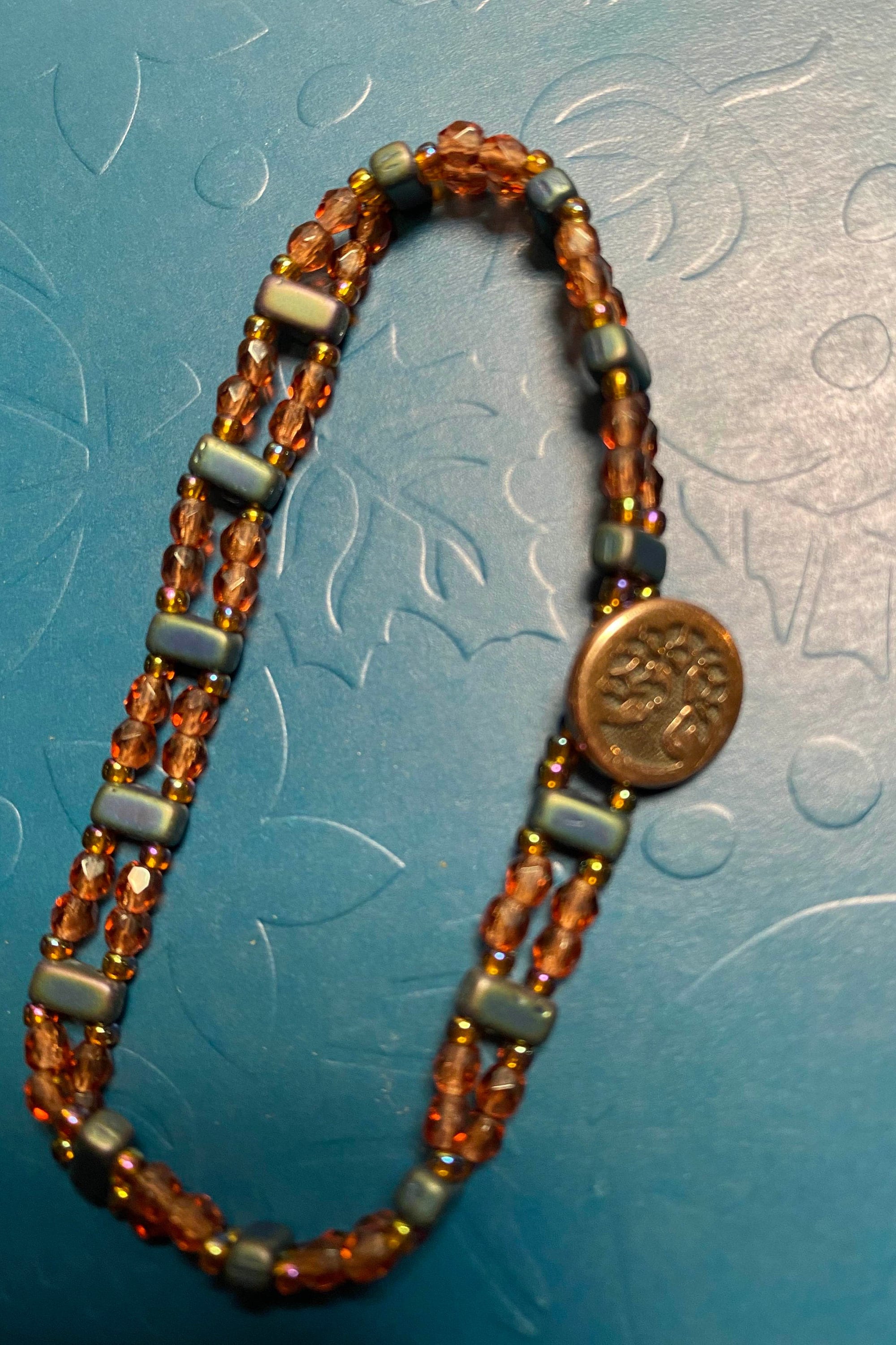 Tree of Life Beaded Bracelet - Etsy