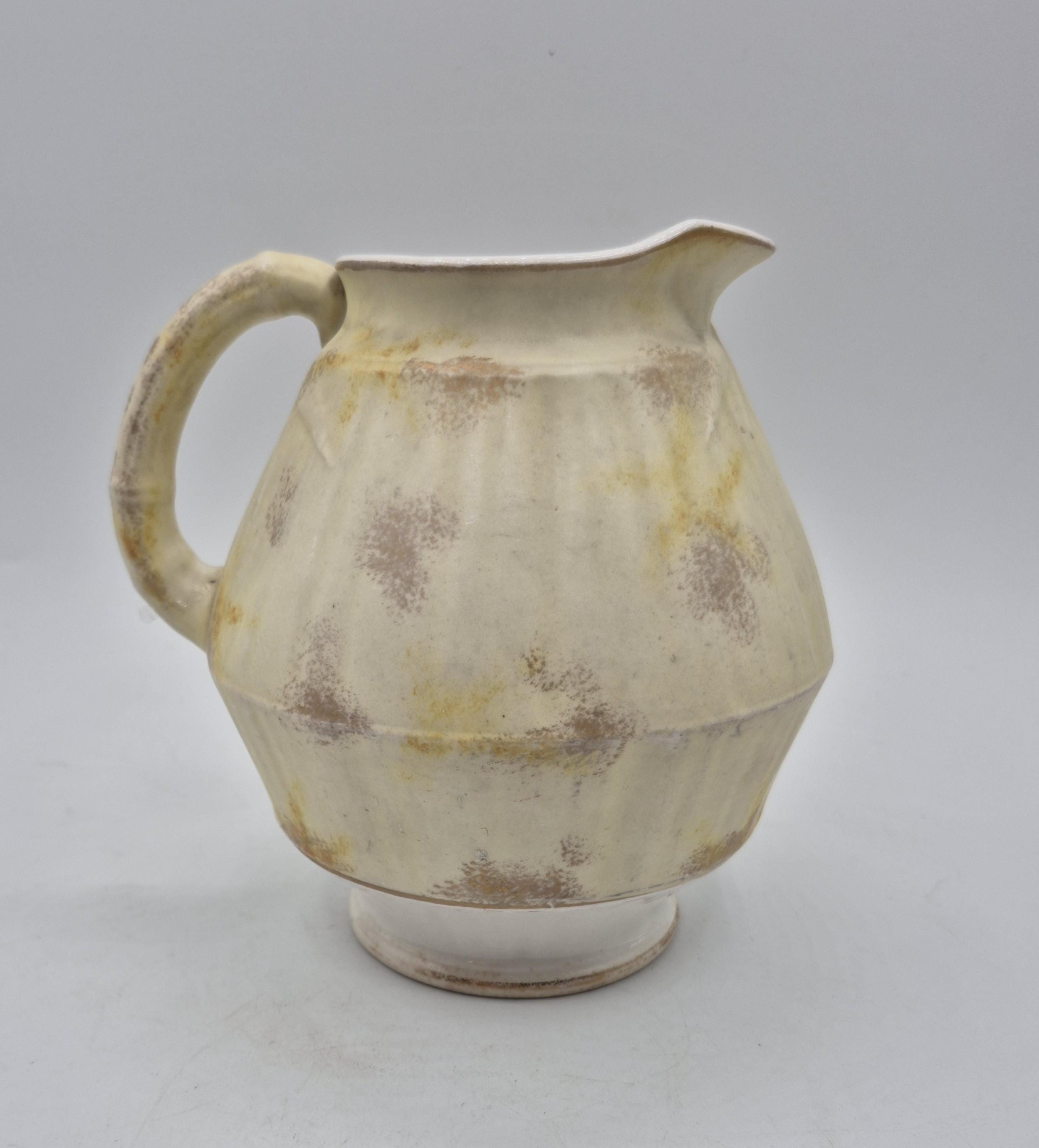 A Antique Adamantine WPC China Ironstone Pitcher. - Etsy
