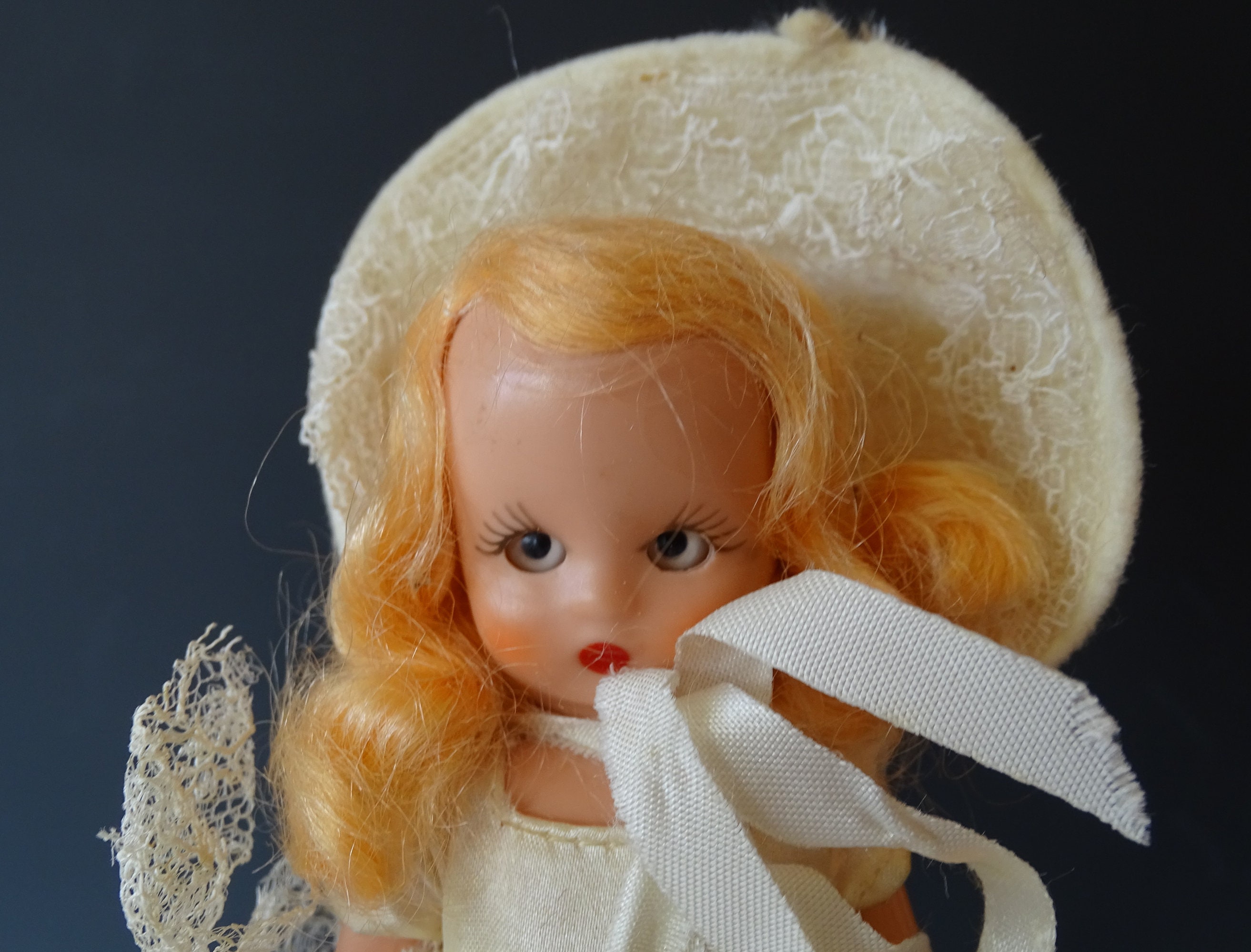 Poupée Mannequin Vintage USA Nancy Ann Des Années 1950 - Corps Plastique Rotatif 25cm