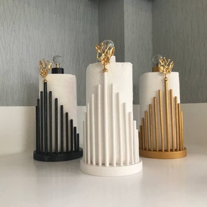 Porta tovaglioli di carta in legno in piedi, decorazione da cucina, porta tovaglioli da cucina, porta tovaglioli estetico, porta tovaglioli decorativo, regali per giornate speciali