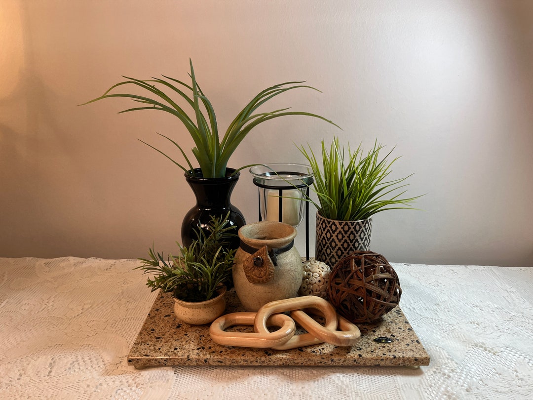 Modern Centerpiece Centerpiece Black Centerpiece Coffee Etsy