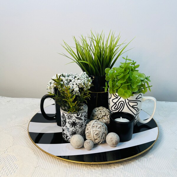 Modern Centerpiece Etsy