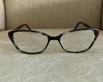 Designer Vera Wang V542 SC Cat-Eye Full Rim Eyeglasses Frame