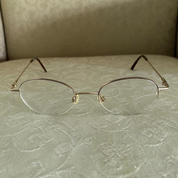 Silhoutte M 7337 Half Rim Oval Unisex Eyeglasses … - image 1