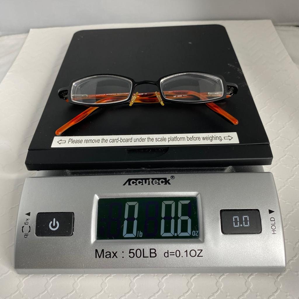 Easyclip NP 9060 Unisex Eyeglasses Rectangle Full Rim Frame Etsy