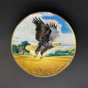 Ｂ★絵皿6枚セット　イーグル・プレート　フランクリンミント Franklin mint eagle plates - Etsy 日本