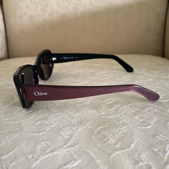 Vintage Chloé 26S 141 135 Made in Italy Burgundy Designer  display picture 1