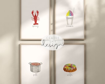 louisiana art | louisiana decor | louisiana prints | printable louisiana wall art | cajun art | louisiana kitchen decor | new orleans art