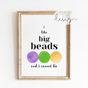 funny mardi gras print | mardi gras printable wall art | laissez les bon temps rouler | mardi gras wall decor | new orleans gift | cajun