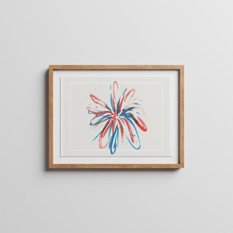 patriotic prints set | 4th of july printable wall art gallery | independence day art prints | fourth of july wall decor | americana wall art image 4