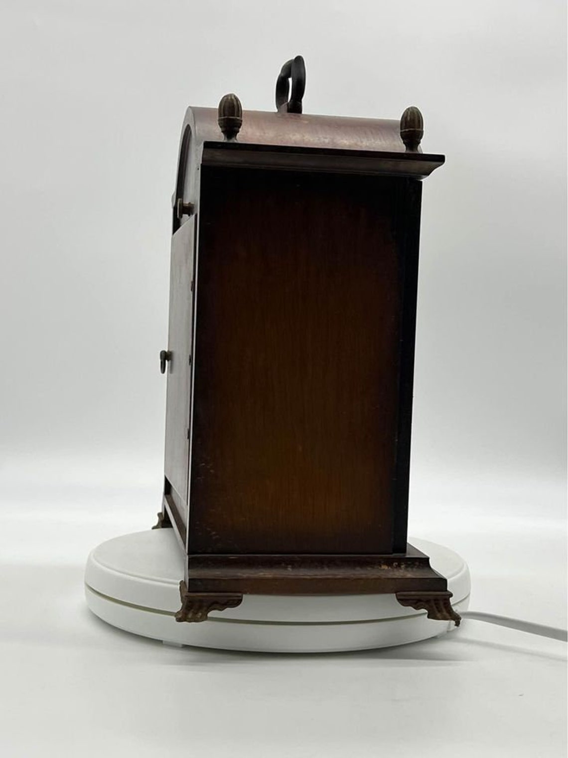 Vintage Bulova Tempus Fugit Mantel Mechanical Clock Etsy