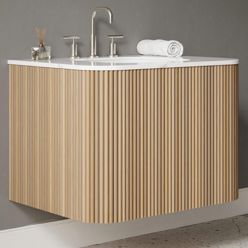 White Oak Vanity - Etsy