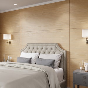 Stackable Wood Panels - Custom Sizes - Natural Wood Veneer Finish