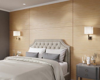 Stackable Wood Panels - Custom Sizes - Natural Wood Veneer Finish