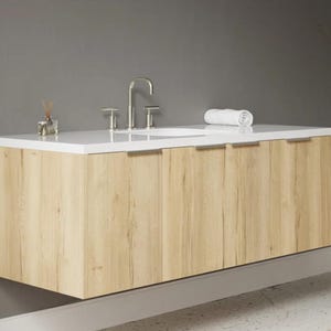 Bathroom Vanity - Single Sink - Free Shipping - Handcrafted in Brooklyn, NY