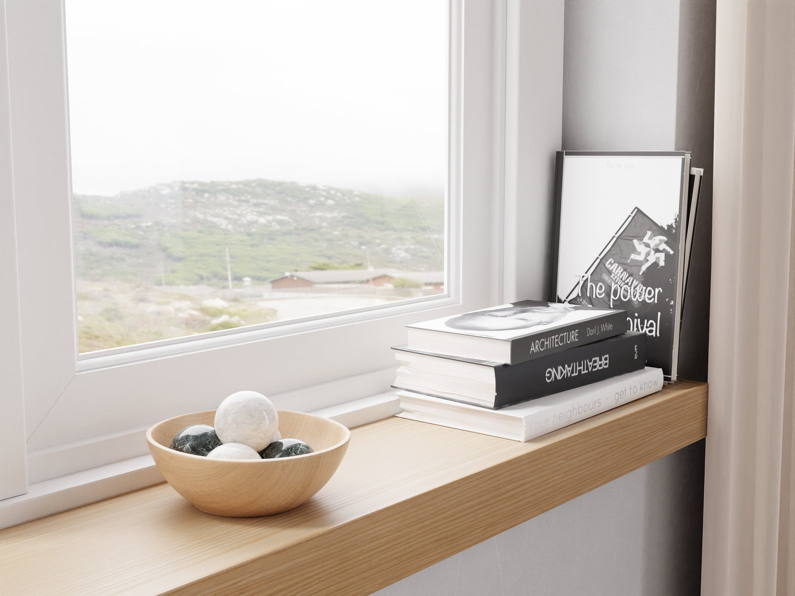 Natural Wood Veneer Window Sill - Etsy