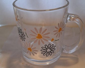 GLASS COFFEE MUG