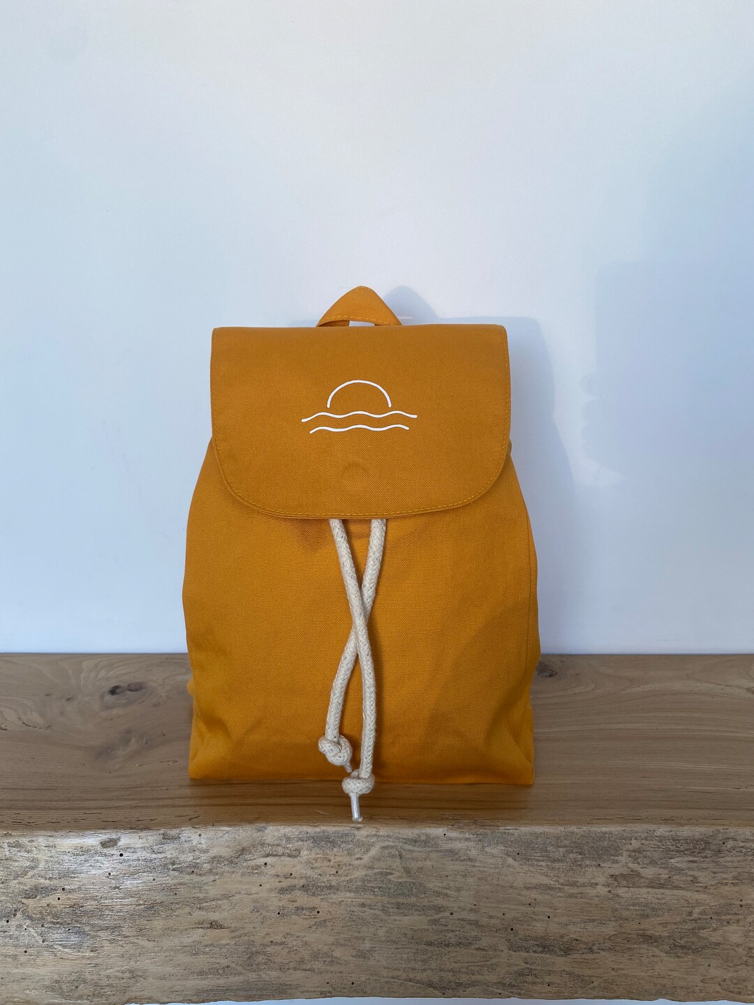 Mordros Mini Backpack Cotton Mini Backpack / Mustard Mini
