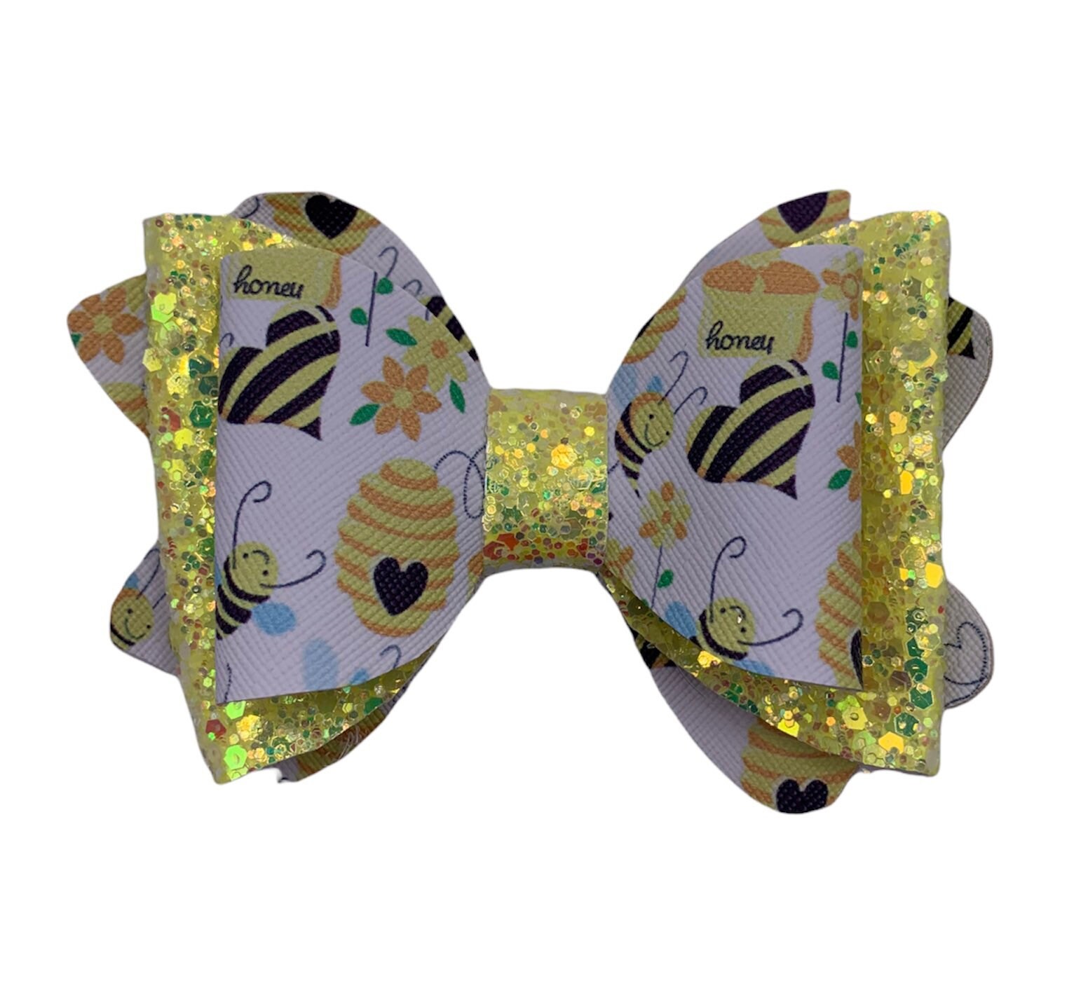 Honey Bee and Hearts Hair Bow Bee Hair Bow Hair Bow Gif - Etsy Honey Bee and Hearts Hair Bow Bee Hair Bow Hair Bow Gif - Etsy