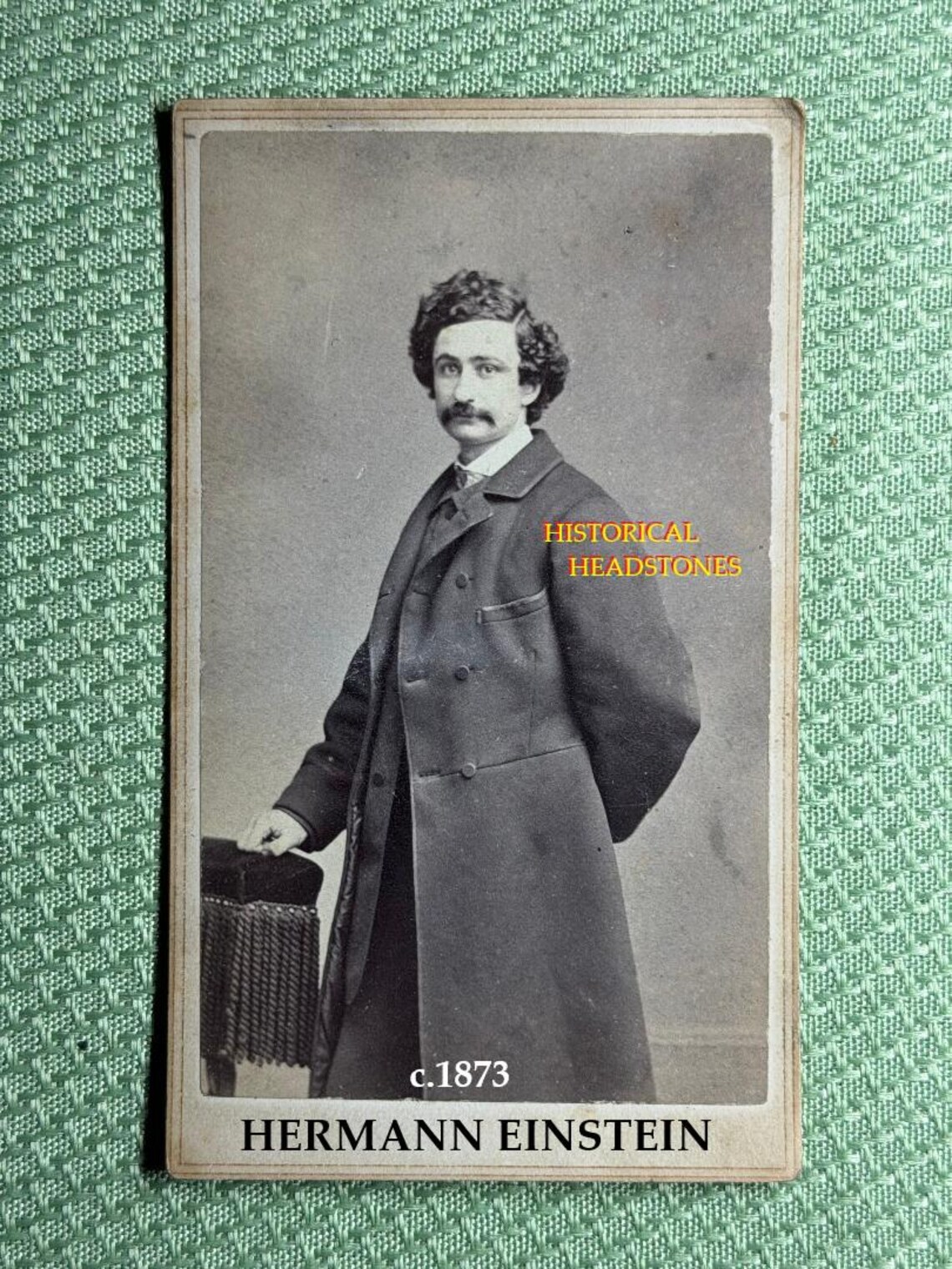 HERMANN EINSTEIN * Father of Physicist Albert Einstein CDV (paris) C ...