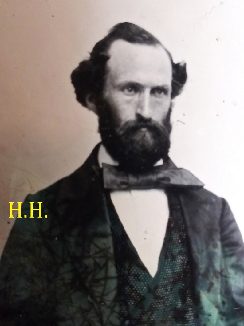 Algemeen STONEWALL JACKSON 1/9e Ambrotype c.1859 ANTIBELLUM Foto Burgeroorlog gerelateerd afbeelding 4