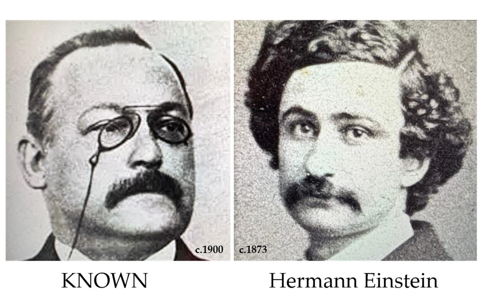 HERMANN EINSTEIN * Father of Physicist Albert Einstein CDV (paris) C ...