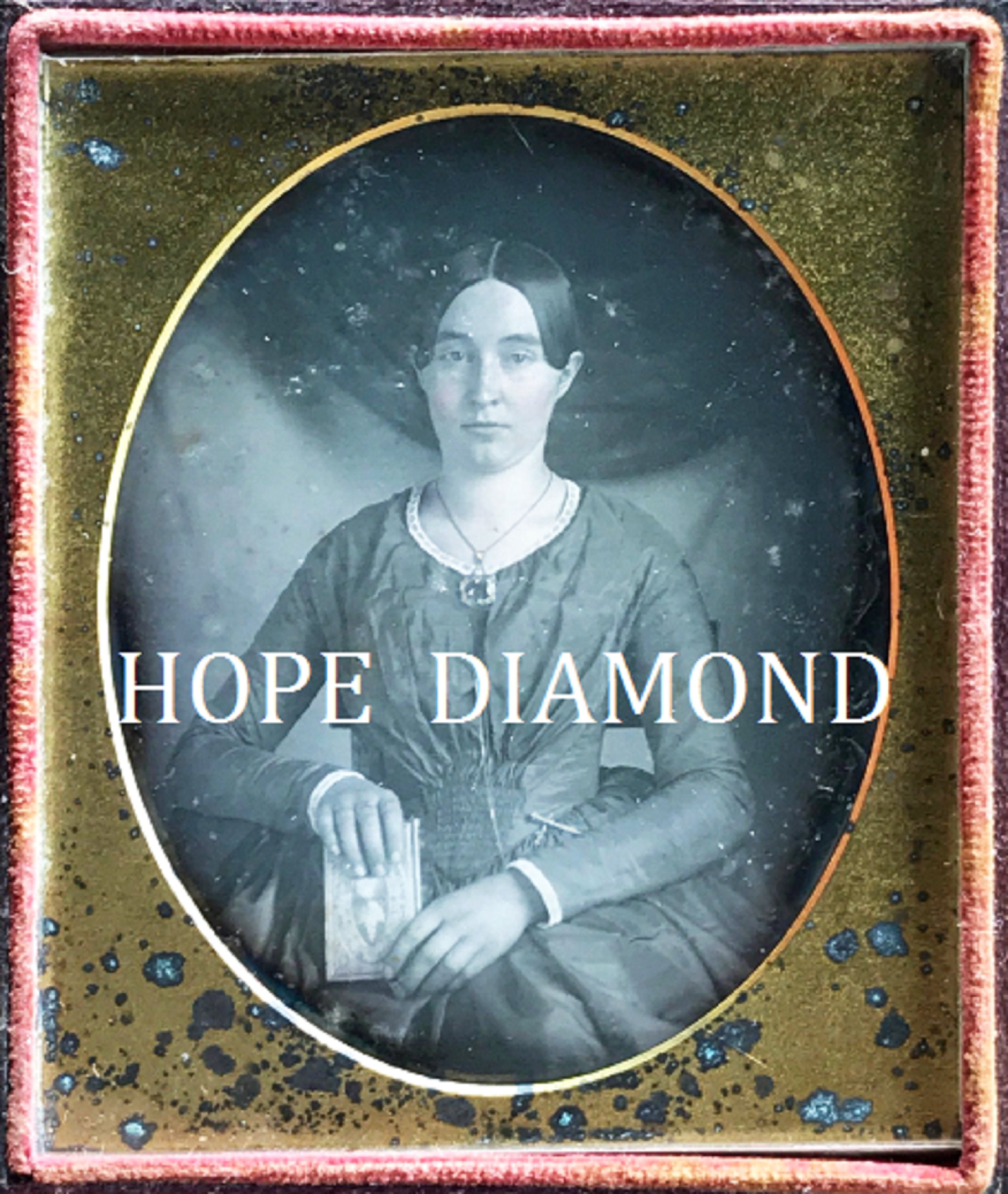 HOPE DIAMOND 1/6th Daguerreotype 1st Believed Photo Circa 1842