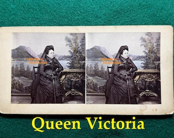 Unknown QUEEN VICTORIA in GMunden Alleegasse 34 Stereoview by Anton Sulzberger c.1879
