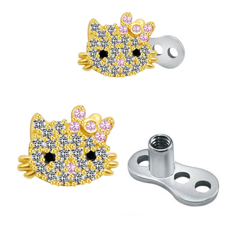 Orecchini Hello Kitty - Gioielli - Orecchini - di Fragolina Bijoux | su